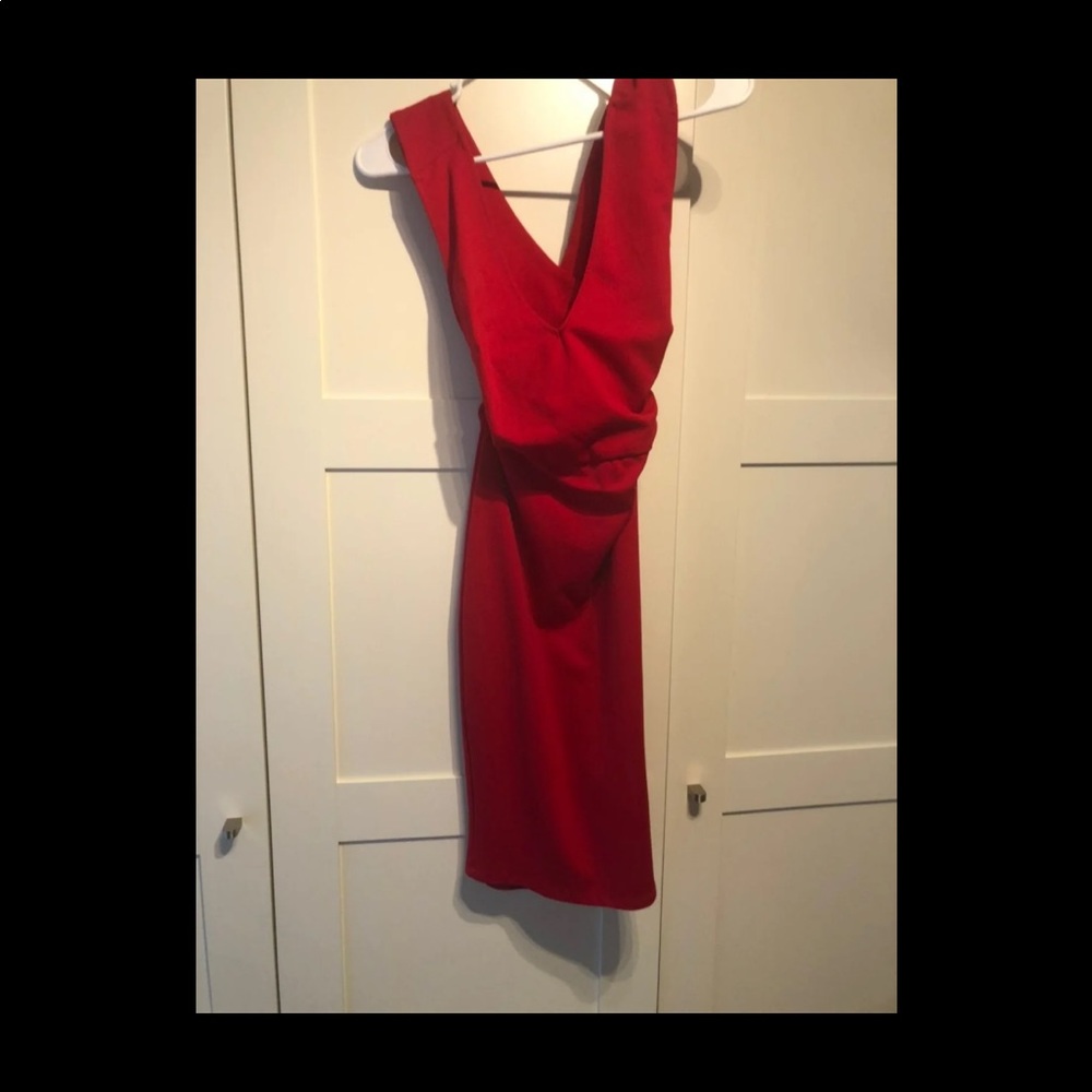 Red dress